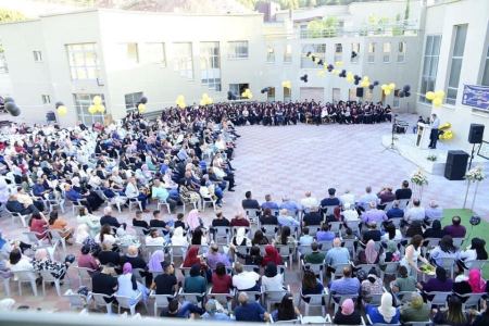  تخريج الفوج الثّاني عشر من مدرسة البيان الثّانويّة- سخنين على اسم الشّيخ عوض خلايلة